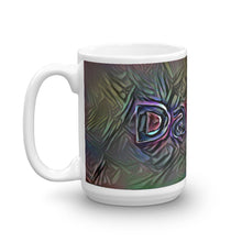Load image into Gallery viewer, Darian Mug Dark Rainbow 15oz right view