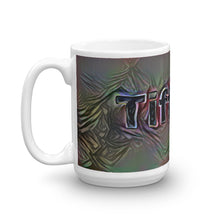 Load image into Gallery viewer, Tiffany Mug Dark Rainbow 15oz right view