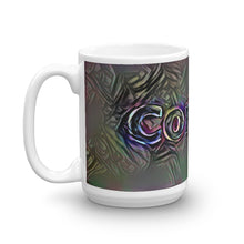 Load image into Gallery viewer, Conrad Mug Dark Rainbow 15oz right view