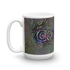 Conrad Mug Dark Rainbow 15oz right view