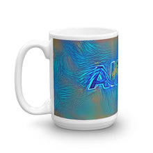 Load image into Gallery viewer, Alison Mug Night Surfing 15oz right view