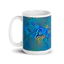 Load image into Gallery viewer, Althea Mug Night Surfing 15oz right view