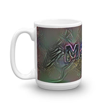 Load image into Gallery viewer, Mavis Mug Dark Rainbow 15oz right view