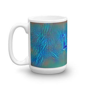 Leo Mug Night Surfing 15oz right view