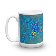 Load image into Gallery viewer, Alexia Mug Night Surfing 15oz right view