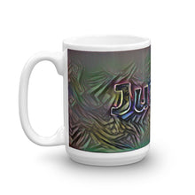 Load image into Gallery viewer, Junior Mug Dark Rainbow 15oz right view