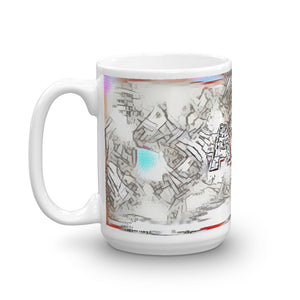 Ann Mug Frozen City 15oz right view