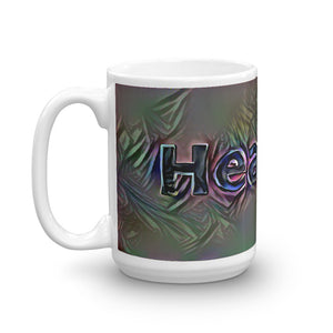 Heather Mug Dark Rainbow 15oz right view