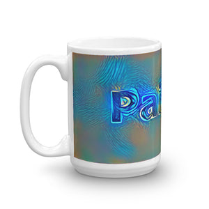 Paisley Mug Night Surfing 15oz right view
