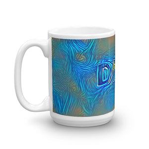 Dixie Mug Night Surfing 15oz right view