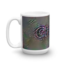 Load image into Gallery viewer, Cheryl Mug Dark Rainbow 15oz right view