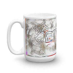 Elijah Mug Frozen City 15oz right view