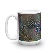 Load image into Gallery viewer, Kace Mug Dark Rainbow 15oz right view