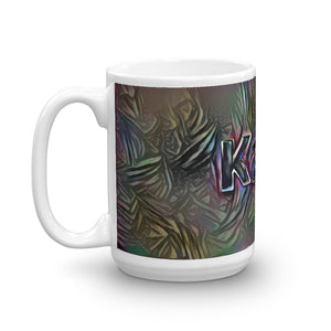 Kace Mug Dark Rainbow 15oz right view