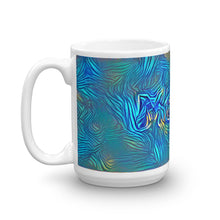 Load image into Gallery viewer, Merle Mug Night Surfing 15oz right view