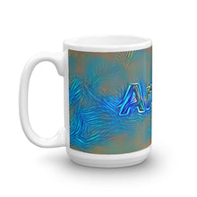 Load image into Gallery viewer, Anika Mug Night Surfing 15oz right view