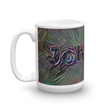 Load image into Gallery viewer, Johanna Mug Dark Rainbow 15oz right view