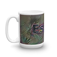 Load image into Gallery viewer, Esther Mug Dark Rainbow 15oz right view