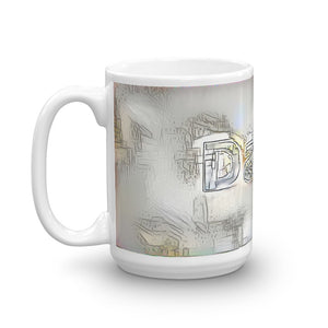 David Mug Victorian Fission 15oz right view