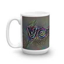 Load image into Gallery viewer, Veronica Mug Dark Rainbow 15oz right view