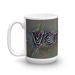 Veronica Mug Dark Rainbow 15oz right view