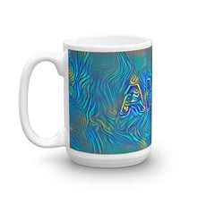 Load image into Gallery viewer, Alena Mug Night Surfing 15oz right view