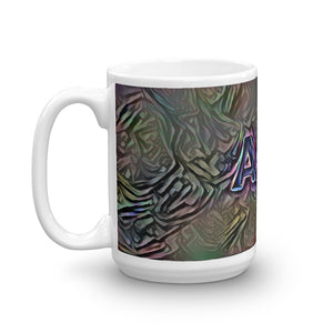 Ann Mug Dark Rainbow 15oz right view