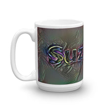 Load image into Gallery viewer, Suzanne Mug Dark Rainbow 15oz right view