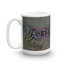 Load image into Gallery viewer, Anthony Mug Dark Rainbow 15oz right view