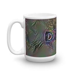 Diane Mug Dark Rainbow 15oz right view