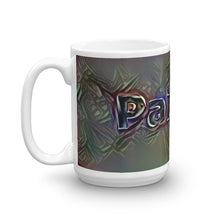 Load image into Gallery viewer, Paisley Mug Dark Rainbow 15oz right view