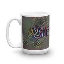 Load image into Gallery viewer, Vincent Mug Dark Rainbow 15oz right view
