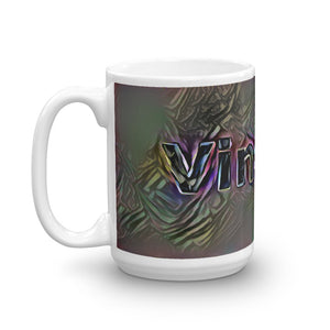 Vincent Mug Dark Rainbow 15oz right view