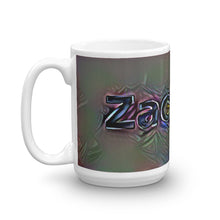 Load image into Gallery viewer, Zackary Mug Dark Rainbow 15oz right view