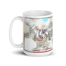 Load image into Gallery viewer, Kyson Mug Frozen City 15oz right view