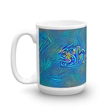 Load image into Gallery viewer, Shalini Mug Night Surfing 15oz right view