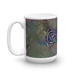 Cairo Mug Dark Rainbow 15oz right view