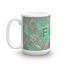 Load image into Gallery viewer, Fleur Mug Nuclear Lemonade 15oz right view