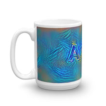 Load image into Gallery viewer, Anna Mug Night Surfing 15oz right view