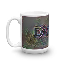 Load image into Gallery viewer, Dianne Mug Dark Rainbow 15oz right view