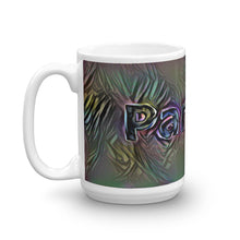 Load image into Gallery viewer, Pamela Mug Dark Rainbow 15oz right view