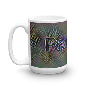 Pamela Mug Dark Rainbow 15oz right view