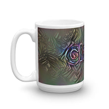 Load image into Gallery viewer, Claire Mug Dark Rainbow 15oz right view