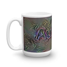 Load image into Gallery viewer, Aurora Mug Dark Rainbow 15oz right view