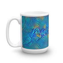Load image into Gallery viewer, Adelina Mug Night Surfing 15oz right view