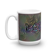 Load image into Gallery viewer, Leonard Mug Dark Rainbow 15oz right view