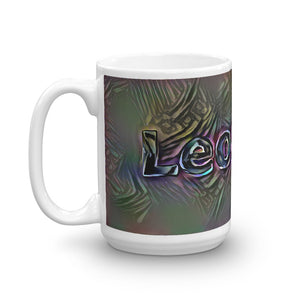 Leonard Mug Dark Rainbow 15oz right view