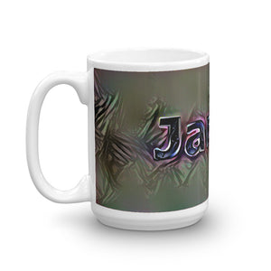 Janice Mug Dark Rainbow 15oz right view