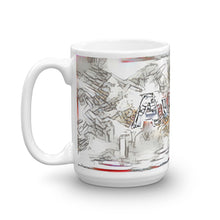 Load image into Gallery viewer, Avery Mug Frozen City 15oz right view