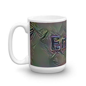 Emilia Mug Dark Rainbow 15oz right view